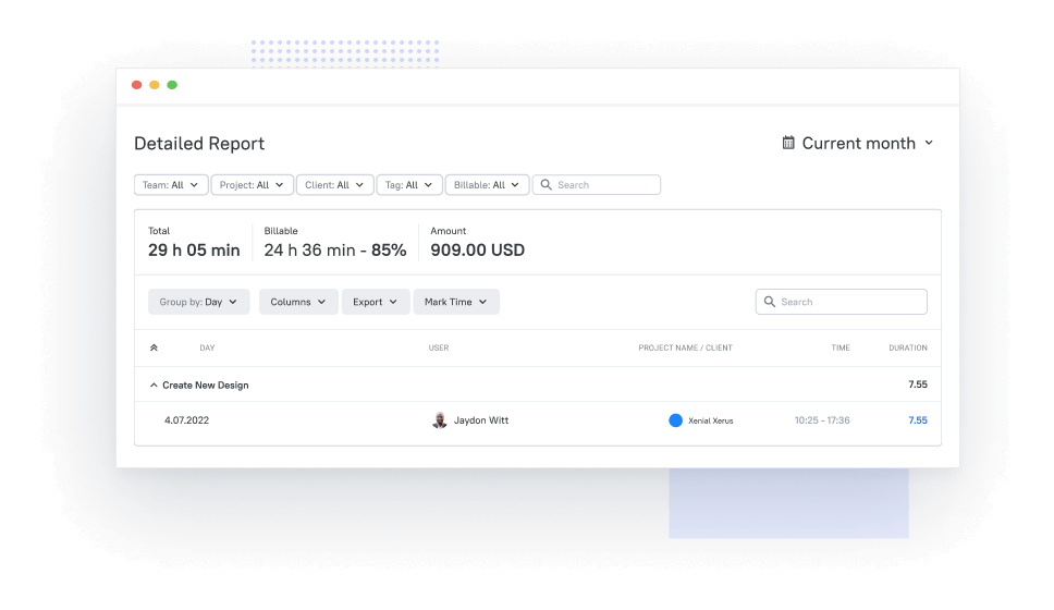 Review Employee Hours Using the Attendance Tracker Reports